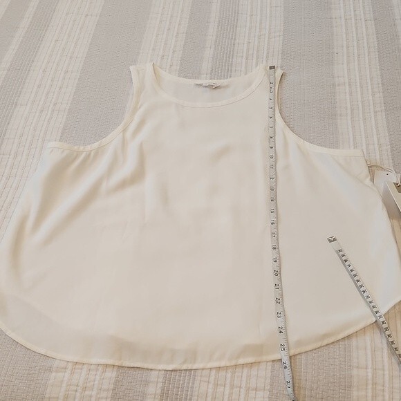 Good American Cut in Woven Tank in Ivory color size 4-XL new with tag - Picture 12 of 16